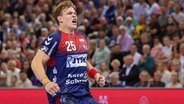 Lukas Jörgensen von der SG Flensburg-Handewitt © IMAGO / Lobeca 