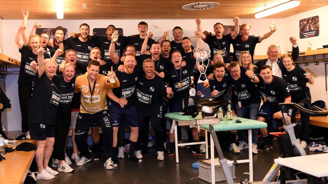 SG-Team jubelt über den European-League-Triumph