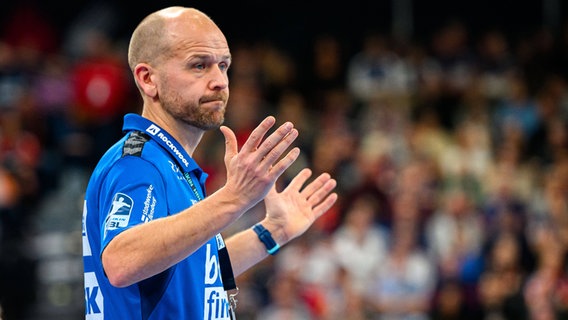 Anders Eggert von der SG Flensburg-Handewitt © imago images / Wolf-Sportfoto 