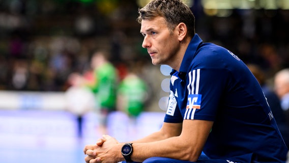 Christian Prokop, Trainer der TSV Hannover-Burgdorf © picture alliance/dpa | Tom Weller 
