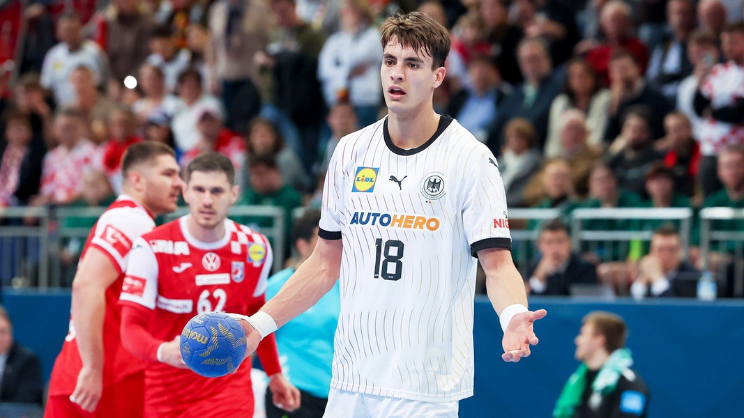 Qualification olympique en danger : les handballeurs allemands sont battus par la Croatie |  NDR.de – Sports