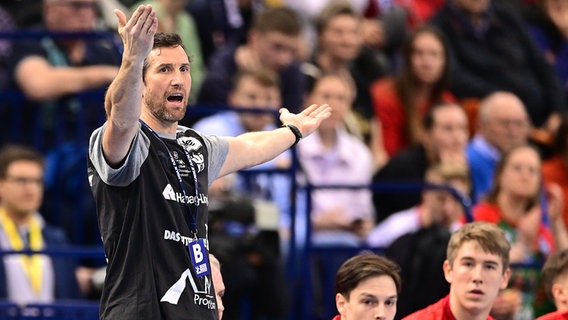 Trainer Torsten Jansen vom Handball Sport Verein Hamburg © Witters 