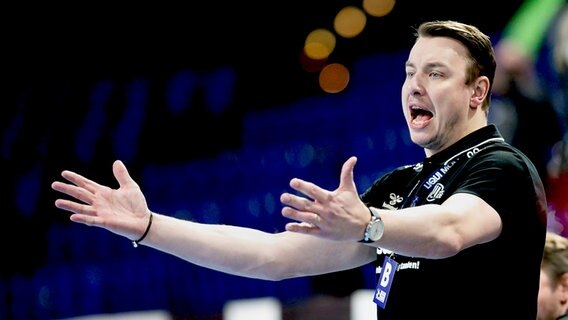 THW-Coach Filip Jicha © picture alliance/dpa | Frank Molter 