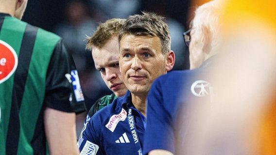 Trainer Christian Prokop von der TSV Hannover-Burgdorf © IMAGO/Eibner Pressefoto Foto: Marcel von Fehrn