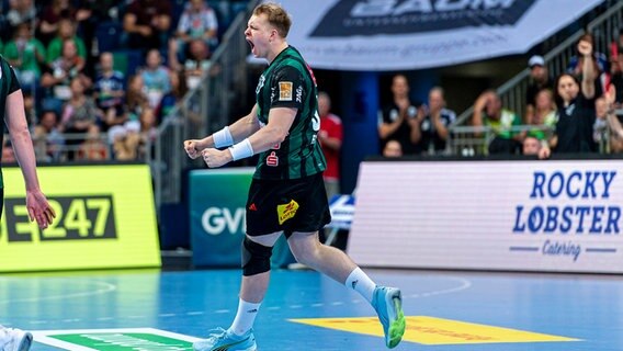 Justus Fischer von der TSV Hannover-Burgdorf © Imago Foto: Jan Guenther