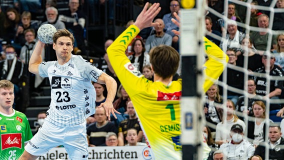 Rune Dahmke vom THW Kiel © IMAGO/Eibner-Pressefoto 