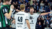 Harald Reinkind vom THW Kiel jubelt © IMAGO/Eibner Pressefoto Foto: Marcel von Fehrn