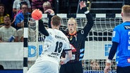 Spielszene des THW Kiel gegen die Rhein-Neckar Löwen © picture alliance / Eibner-Pressefoto 