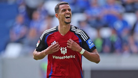 Jubel bei Robert Glatzel vom Hamburger SV © IMAGO / HMB-Media 
