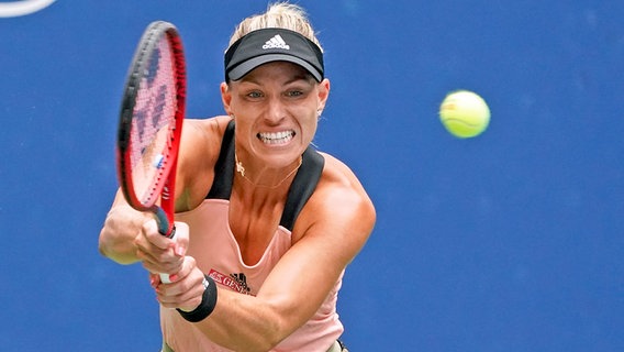 Tennisspielerin Angelique Kerber aus Kiel bei den US Open in New York © picture alliance/dpa/AP Foto: Elise Amendola