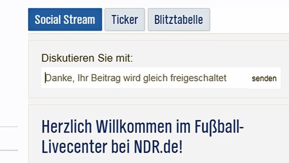 Flypsite-Eingabefeld bei NDR.de © NDR Foto: Screenshot