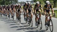 Radprofis bei den Cyclassics unterwegs in Schleswig-Holstein. © picture alliance / augenklick 