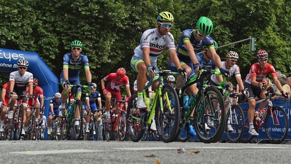 Radprofis bei den Cyclassics © Witters 