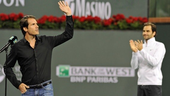 Tommy Haas verkündet in Indian Wells sein Karriereende. © imago / PanoramiC 