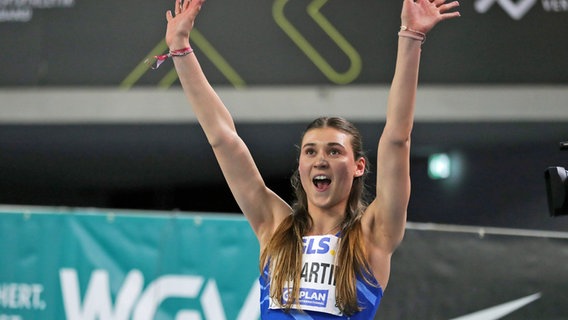 Die deutsche Leichtathletin Johanna Martin © Imago Images Foto: RM