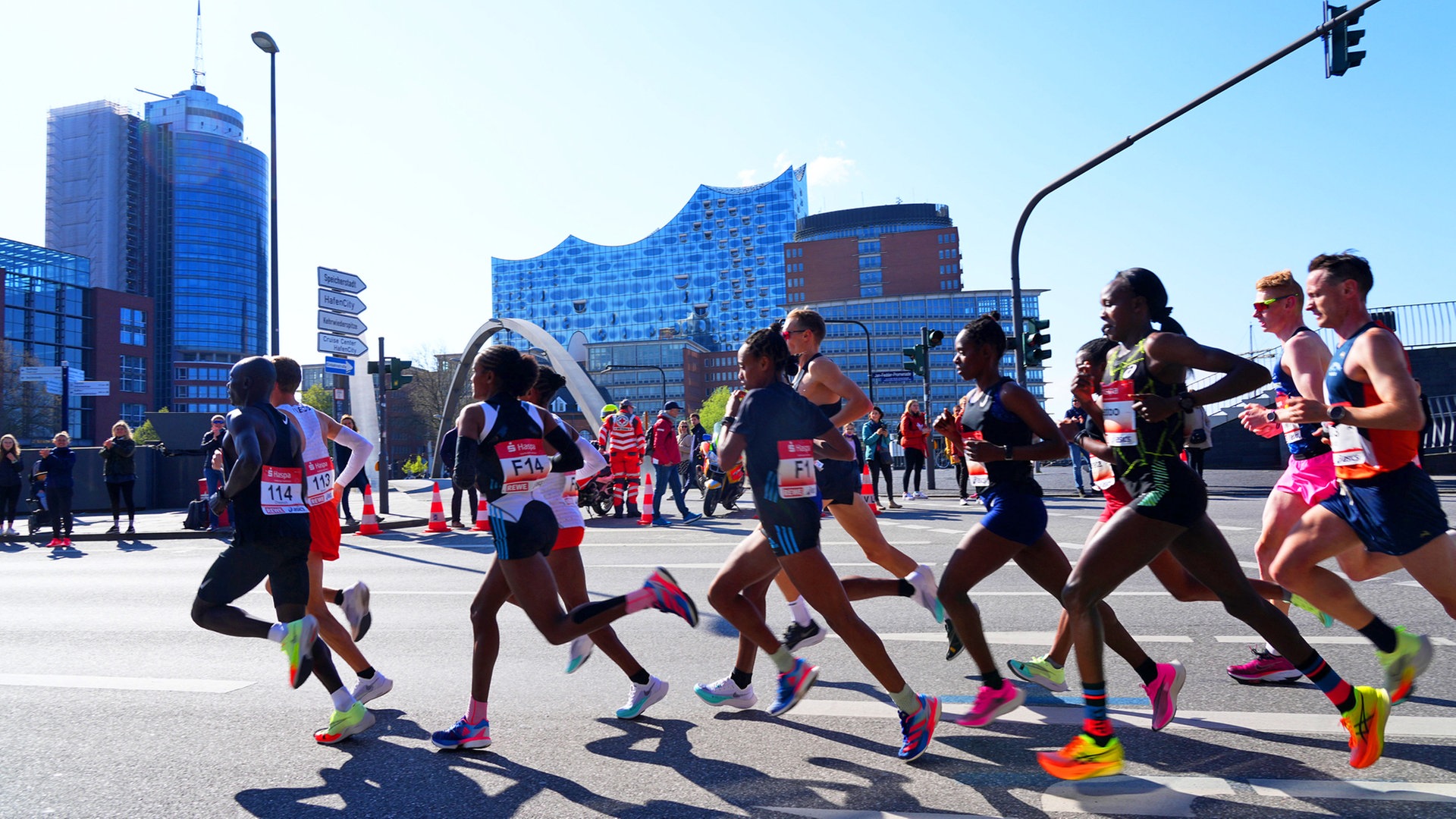 Viele Straßensperrungen für den Hamburg Marathon