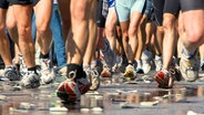 Läufer beim Hamburg-Marathon © picture-Alliance / dpa 