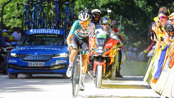Lennard Kämna bei der Tour de France © IMAGO / Belga 