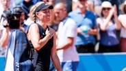 Angelique Kerber nach dem Zweitrundensieg gegen die Rumänin Jaqueline Cristian. © Imago / HMB-Media 