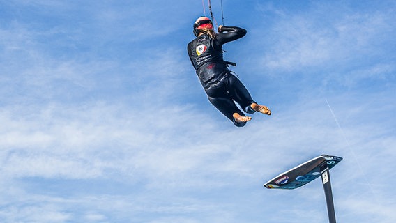 Leonie Meyer, Kitesurferin © DSV/Sailingenergy Foto: DSV/Felix Diemer