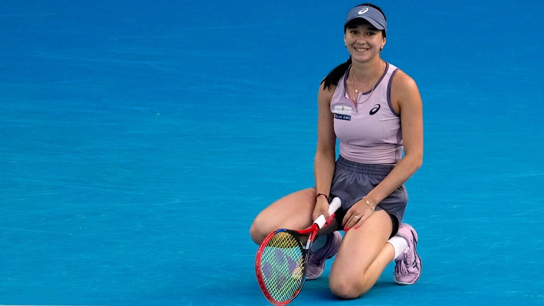Eva Lys nach AchtelfinalAuftritt "Das ist der Grund, warum ich Tennis spiele" NDR.de Sport