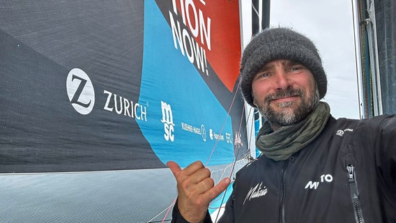 Boris Herrmann an Bord der Malizia Seaexplorer © Team Malizia 