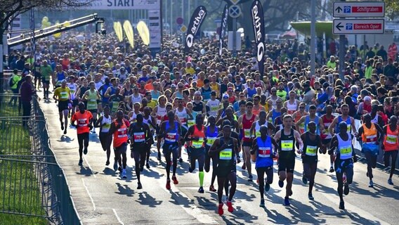 Start beim Hannover-Marathon © imago 