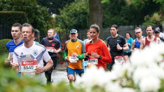 Läufer beim Hamburg-Marathon © Witters 
