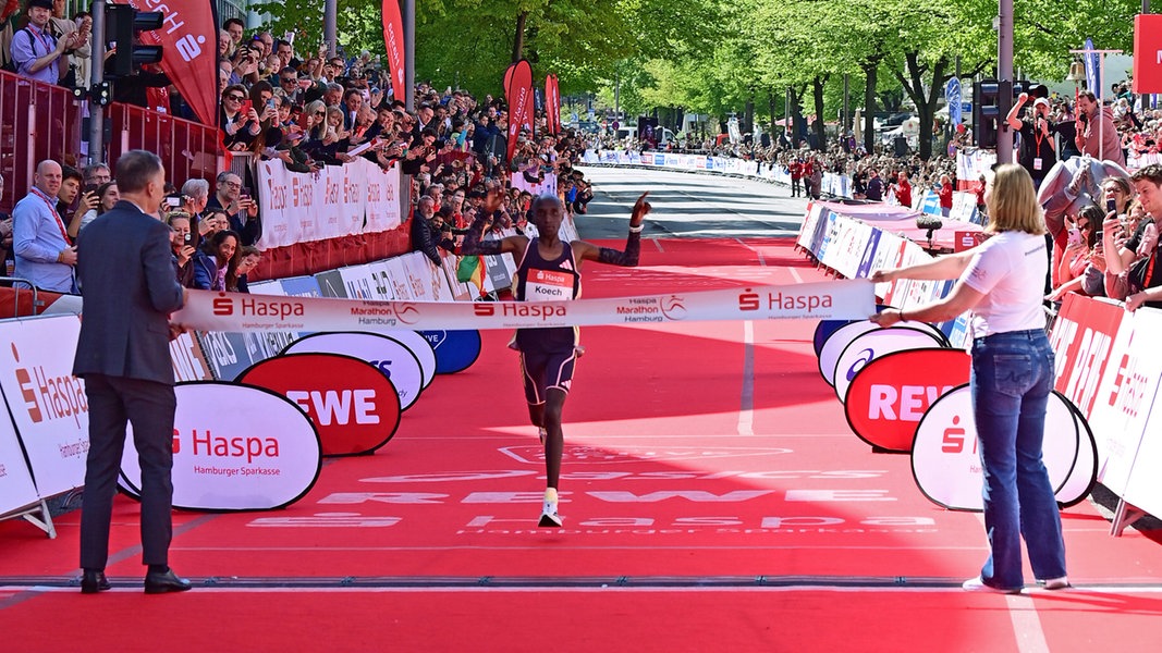 Bernard Koech, Sieg des Hamburg-Marathon 2024