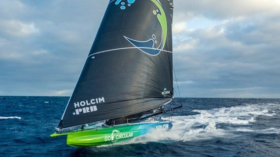 Das Team Holcim beim Ocean Race © Holcim 