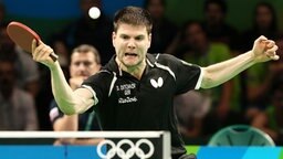 Tischtennis-Europameister Dimitrij Ovtcharov bei Olympia in Rio © picture-alliance/Augenklick/rscp 