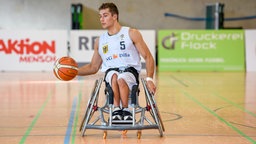 Rollstuhlbasketballer Nico Dreimüller