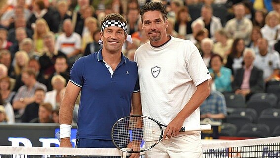 Michael Stich und Pat Cash © Witters Foto: Valeria Witters