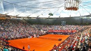 Das Tennisstadion am Hamburger Rothenbaum  