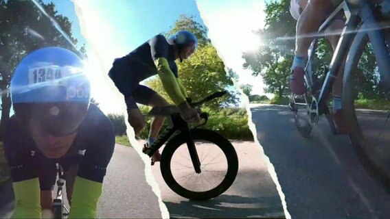 Triathlet Thorsten Schröder © NDR Screenshot 