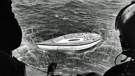 Bild von der Katastrophe beim Fastnet-Rennen 1979 © picture alliance / Mary Evans Picture Library 