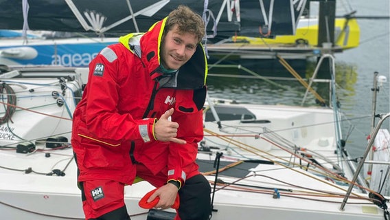 Segler Lennart Burke © picture alliance/dpa/Lennart Burke Sailing Foto: Susann Beucke