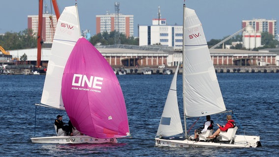 Inklusions-WM im Segeln in Rostock. © picture alliance 