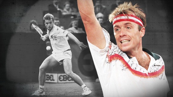 Tennisspieler Horst Skoff (Collage) © imago images 