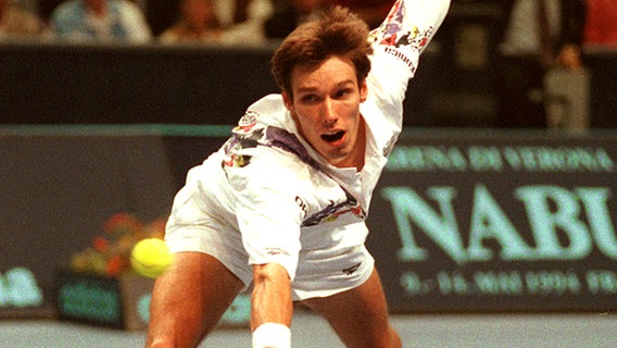 Michael Stich bei der ATP-WM 1993 © picture-alliance / dpa 