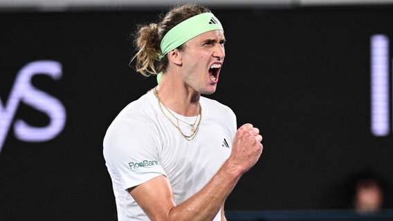 Tennisprofi Alexander Zverev © IMAGO / AAP 