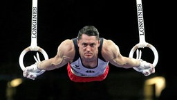 Turner Andreas Toba an den Ringen Turner Andreas Toba an den Ringen © imago images/Pressefoto Baumann