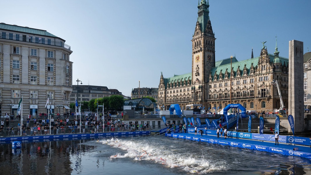 TriathlonWM in Hamburg Zwölf deutsche Athleten im Finale NDR.de