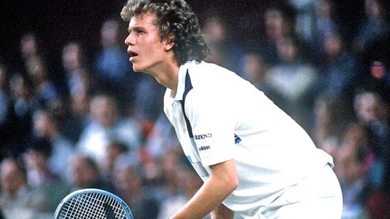 Tennis-Profi Michael Westphal. Aufnahme aus dem Jahr 1985 © picture-alliance 