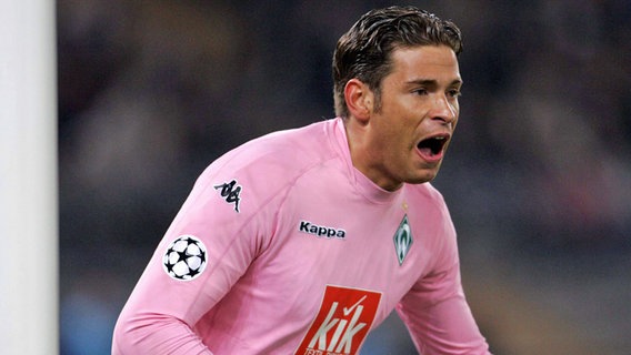 Tim Wiese als Torwart von Werder Bremen im Jahr 2006. © imago / Ulmer 