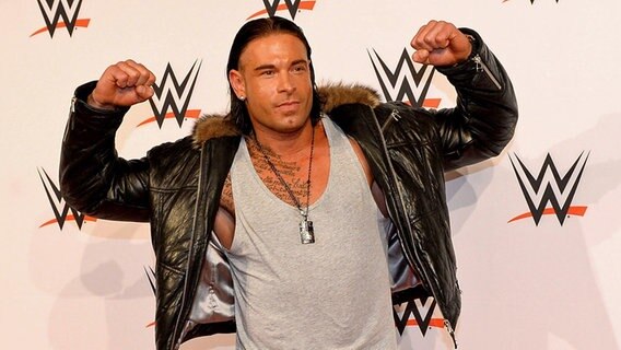 Tim Wiese beim WWE-Event 2014 in Frankfurt/Main. © imago / Jan Huebner 