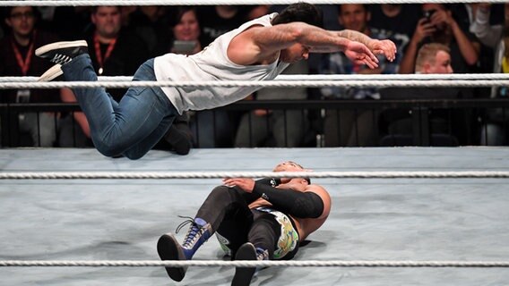 Der Wrestler Tim Wiese © picture alliance/dpa Foto: Hoppe