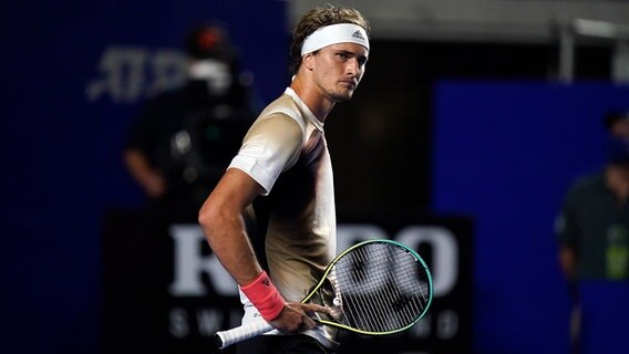 Alexander Zverev schaut grimmig © dpa Foto: picture alliance/dpa/AP | Eduardo Verdugo