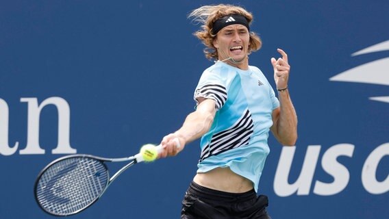 Alexander Zverev bei den US Open. © Imago images Foto: Jürgen Hasenkopf