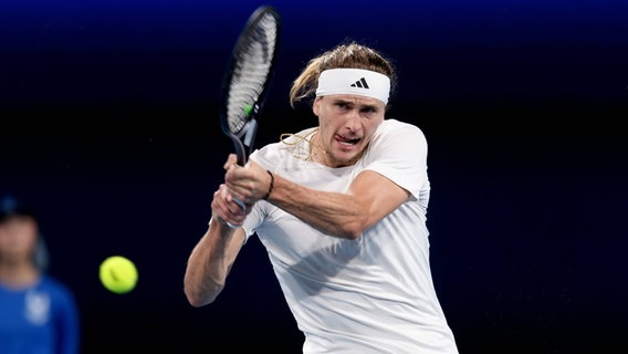 Tennisprofi Alexander Zverev © IMAGO/STEVEN MARKHAM 